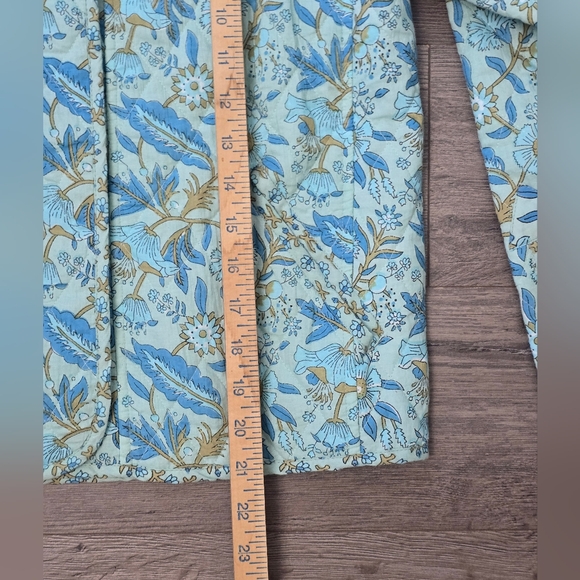 Anthropologie dRA LosAngeles Quilted Jacket XS Cottagecore Cabincore Floral - Picture 4 of 12